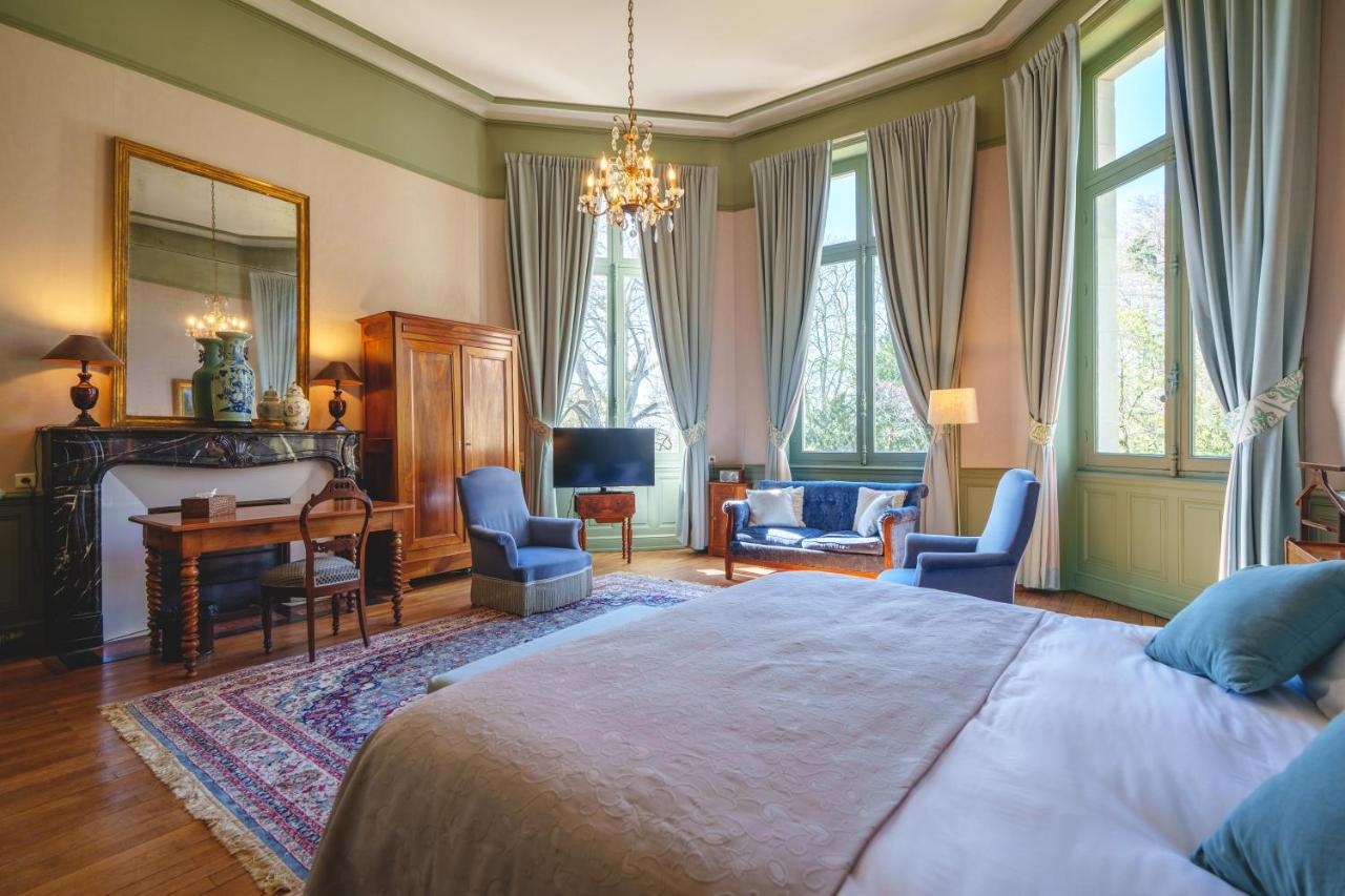 Chateau La Comtesse De Loire & Spa Сомюр Екстериор снимка